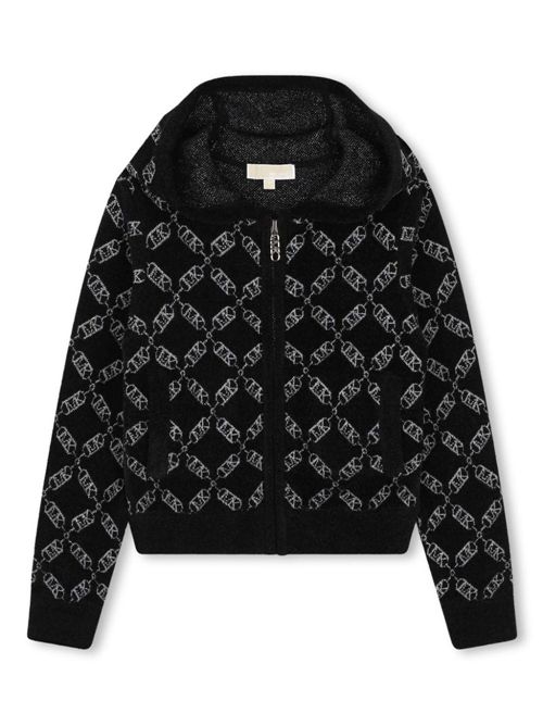 cardigan bambina nero MICHAEL KORS | R30163//NERO